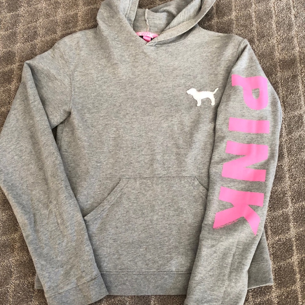 Victoria secret pink lightweight hoodie medium
